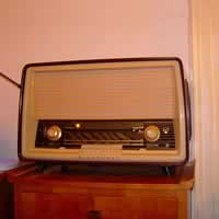 Radio modèle Blaupunkt Ideal, Sultan 2520, restaurée, années 1958-1959.